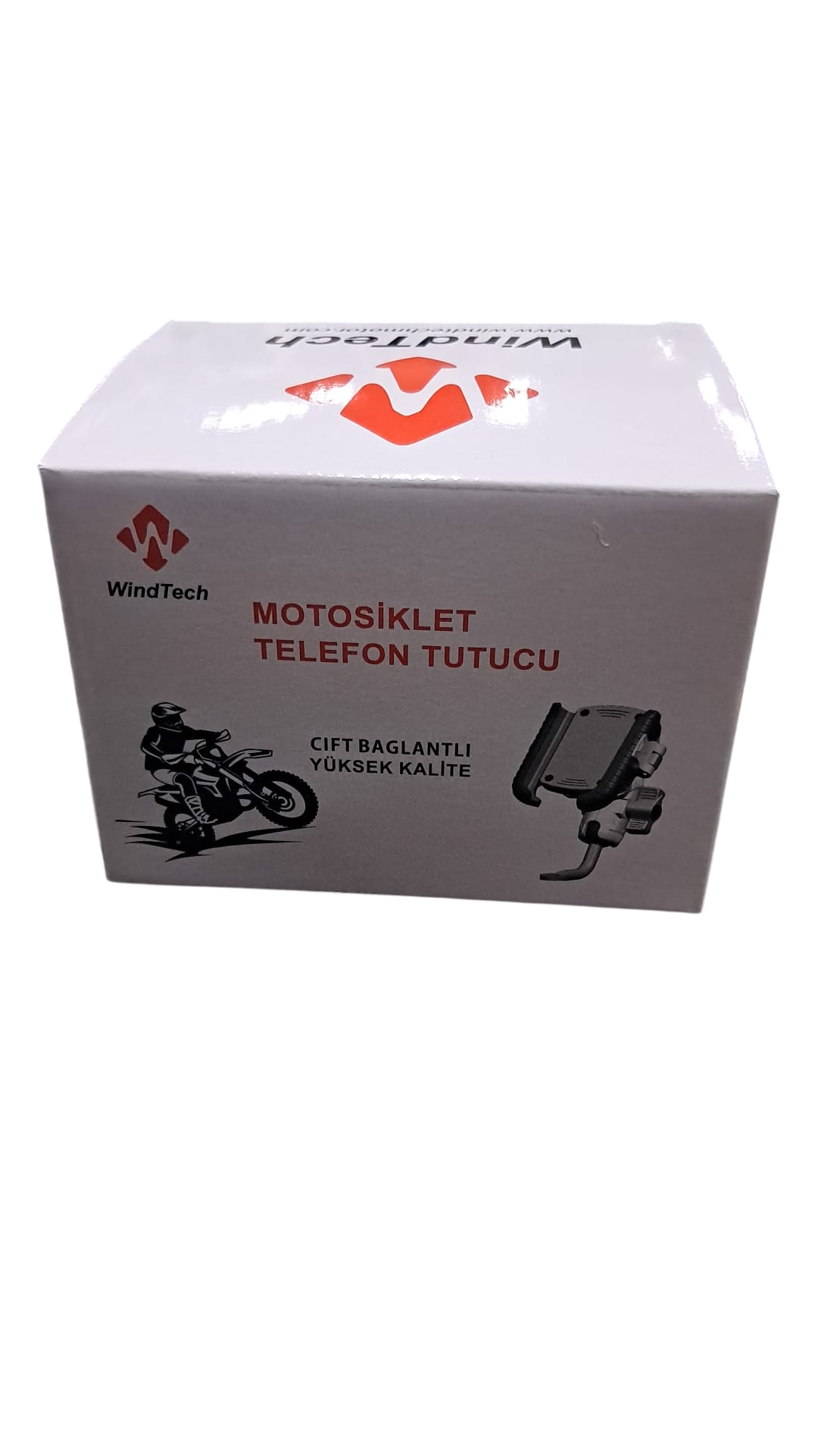 Windtech Telefon Tutucu Ayna+Gidon Bağlantılı